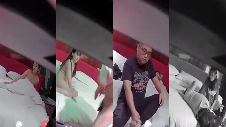 胖领导和多名年轻女秘书连续包房持久啪啪。精彩连连