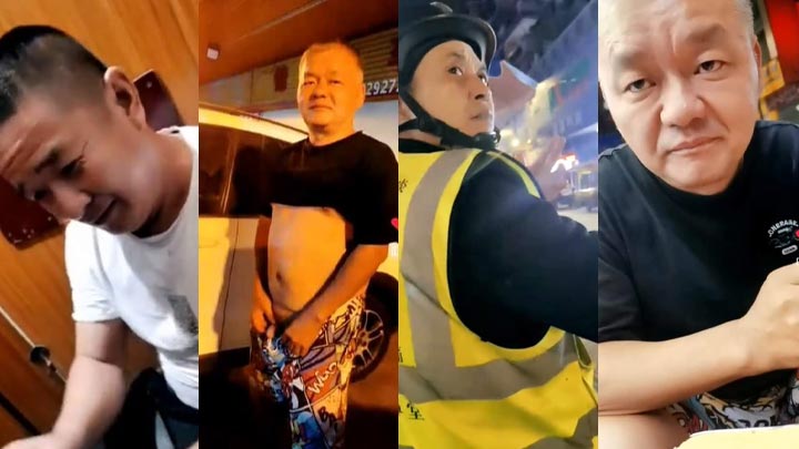 大神勾引多个大叔玩射，好刺激