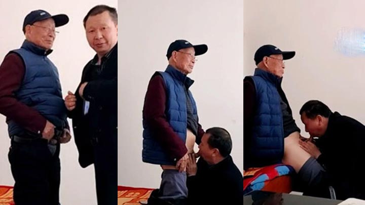 中年约熟年带眼镜帅伯屋内淫乱